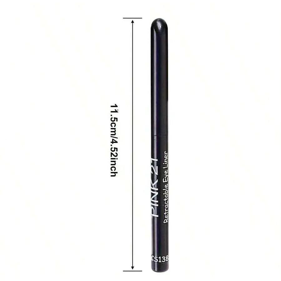 3pcs Waterproof Black Eyeliner Pencils-Smudge-Proof, Long-Lasting &Beginner-Friendly Eye Makeup - Maquilys