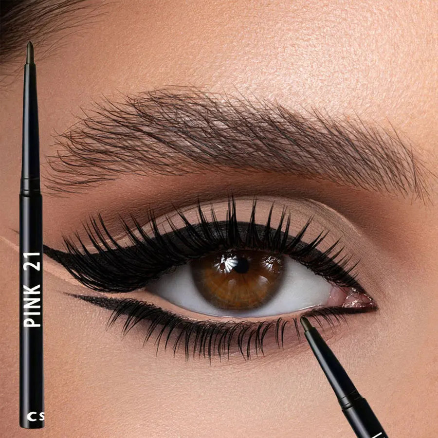 3pcs Waterproof Black Eyeliner Pencils-Smudge-Proof, Long-Lasting &Beginner-Friendly Eye Makeup - Maquilys 