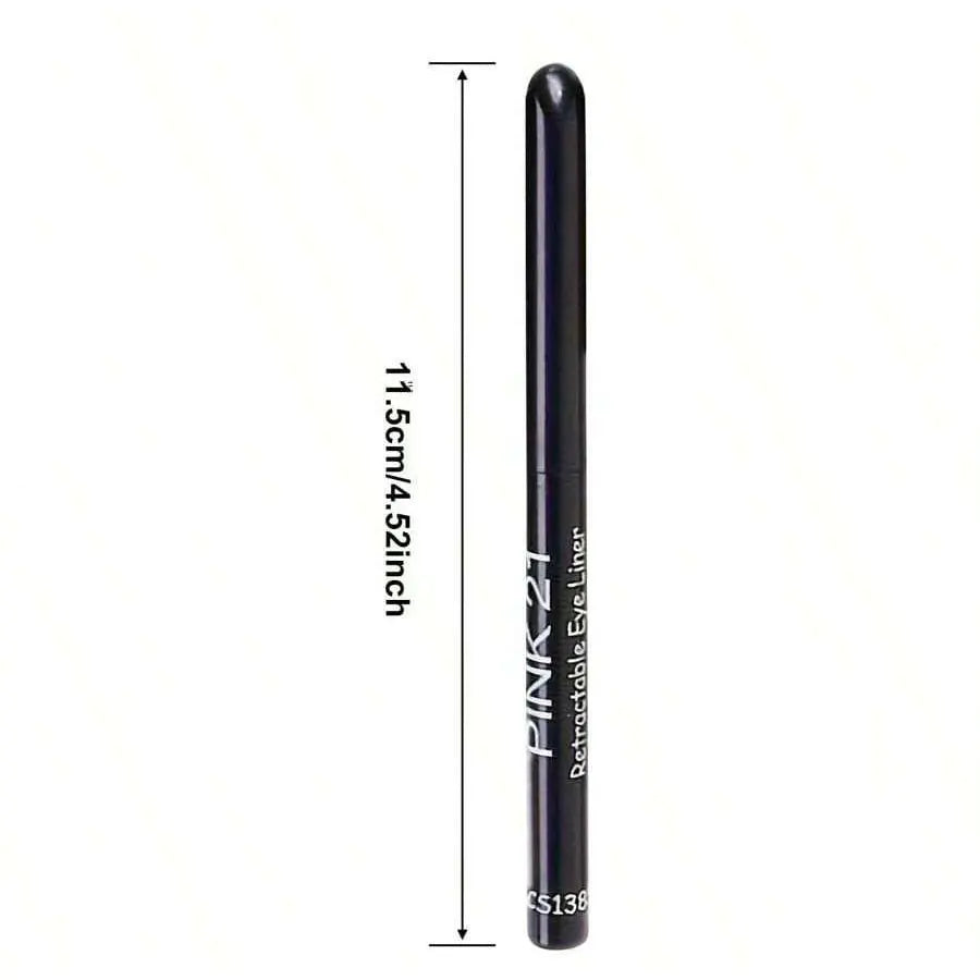 3pcs Waterproof Black Eyeliner Pencils-Smudge-Proof, Long-Lasting &Beginner-Friendly Eye Makeup - Maquilys 